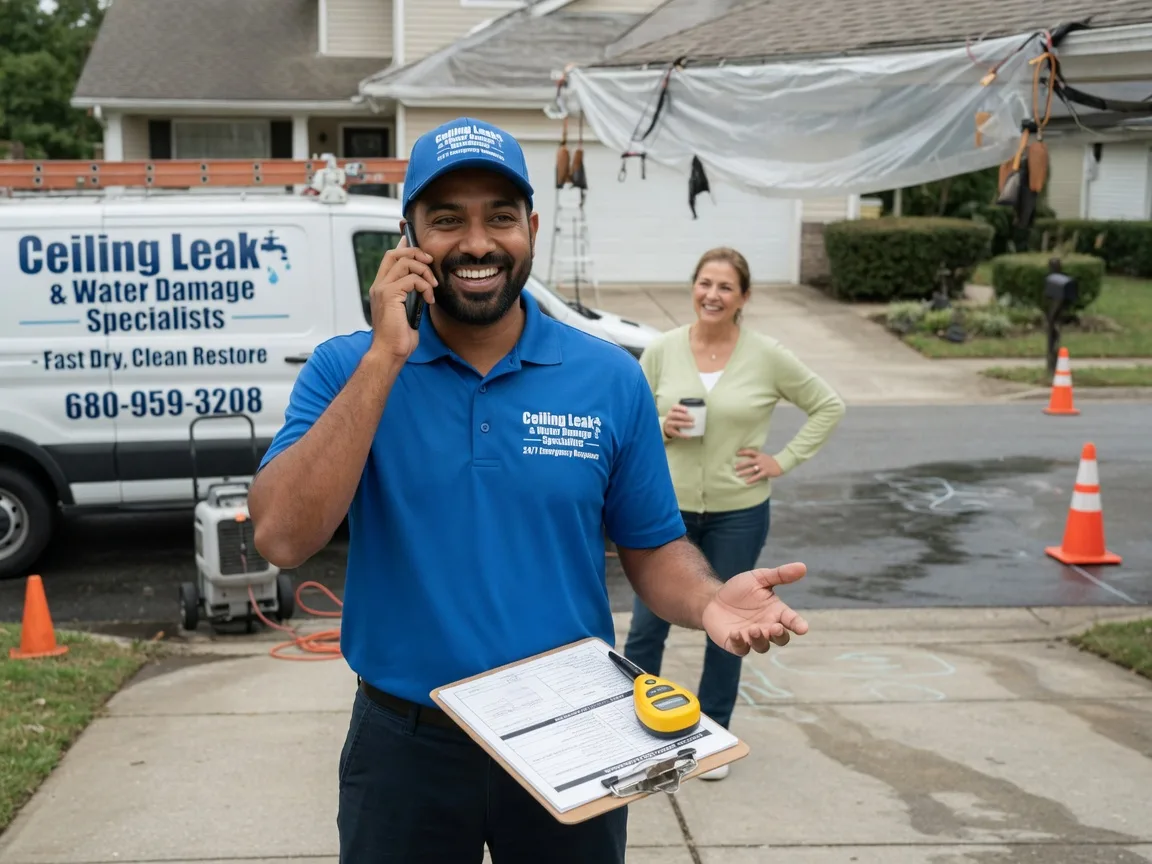 Ceiling Leak Cleanup Upper Tract, WV FAQs